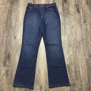 Gloria Vanderbilt Dark Blue Flare Jeans